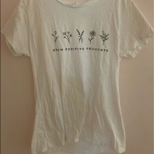 Wholesome Culture white, short sleeve top.